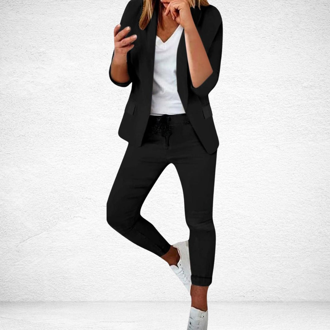 Lila | Long-Sleeve Business Set