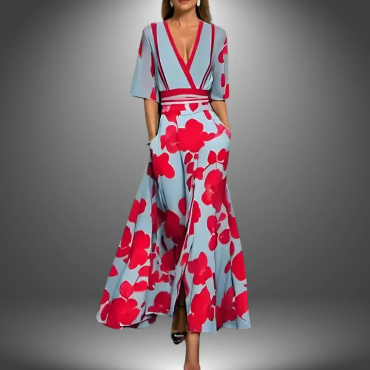 Elise | Elegant Floral Dress