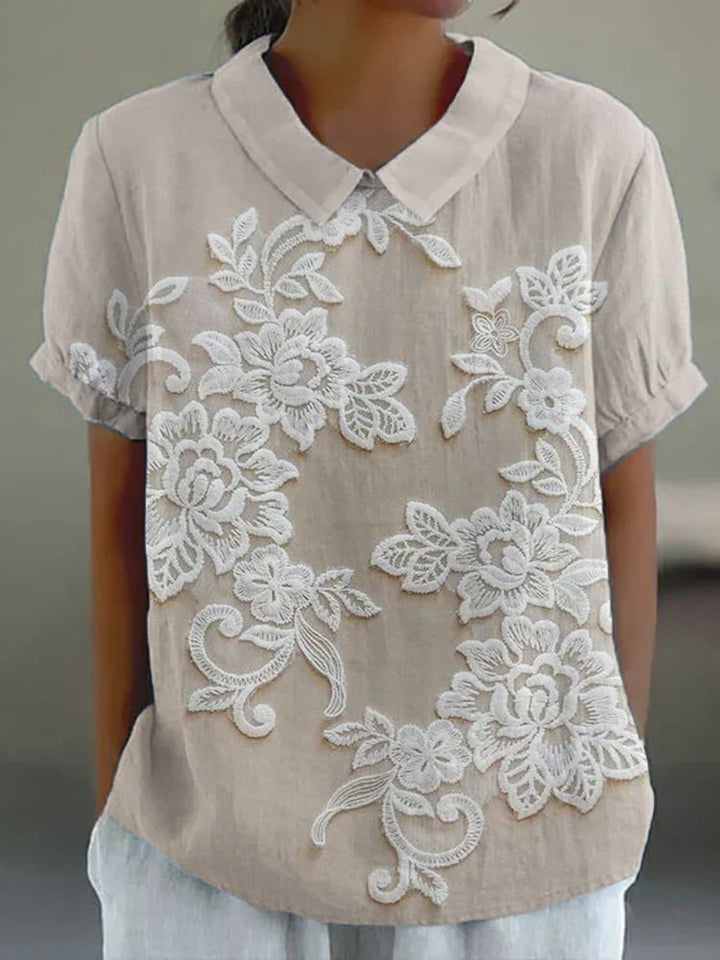 Clarette™ | Vintage Printed Shirt