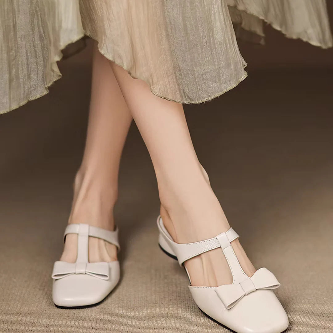 Ivora™ | Lina Square Toe Slippers