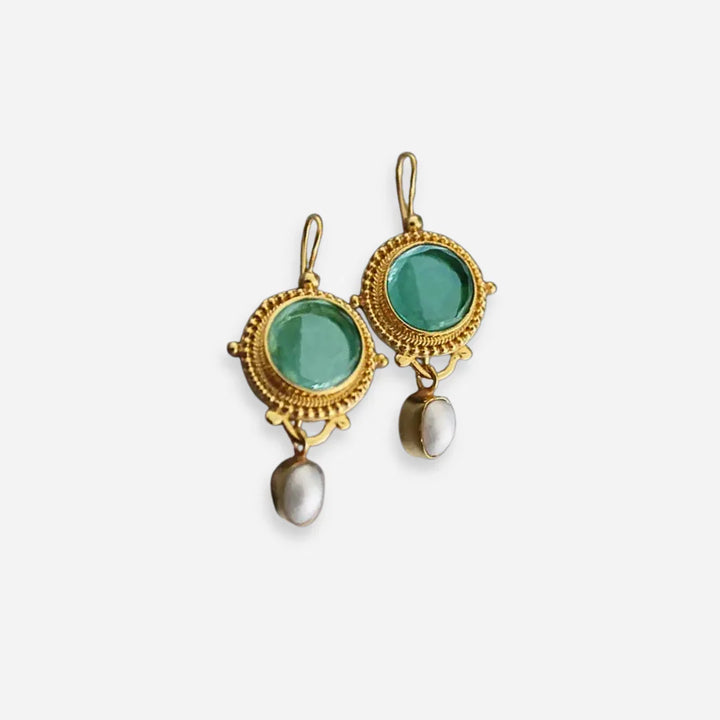 Vayla Vintage Pearl Earrings