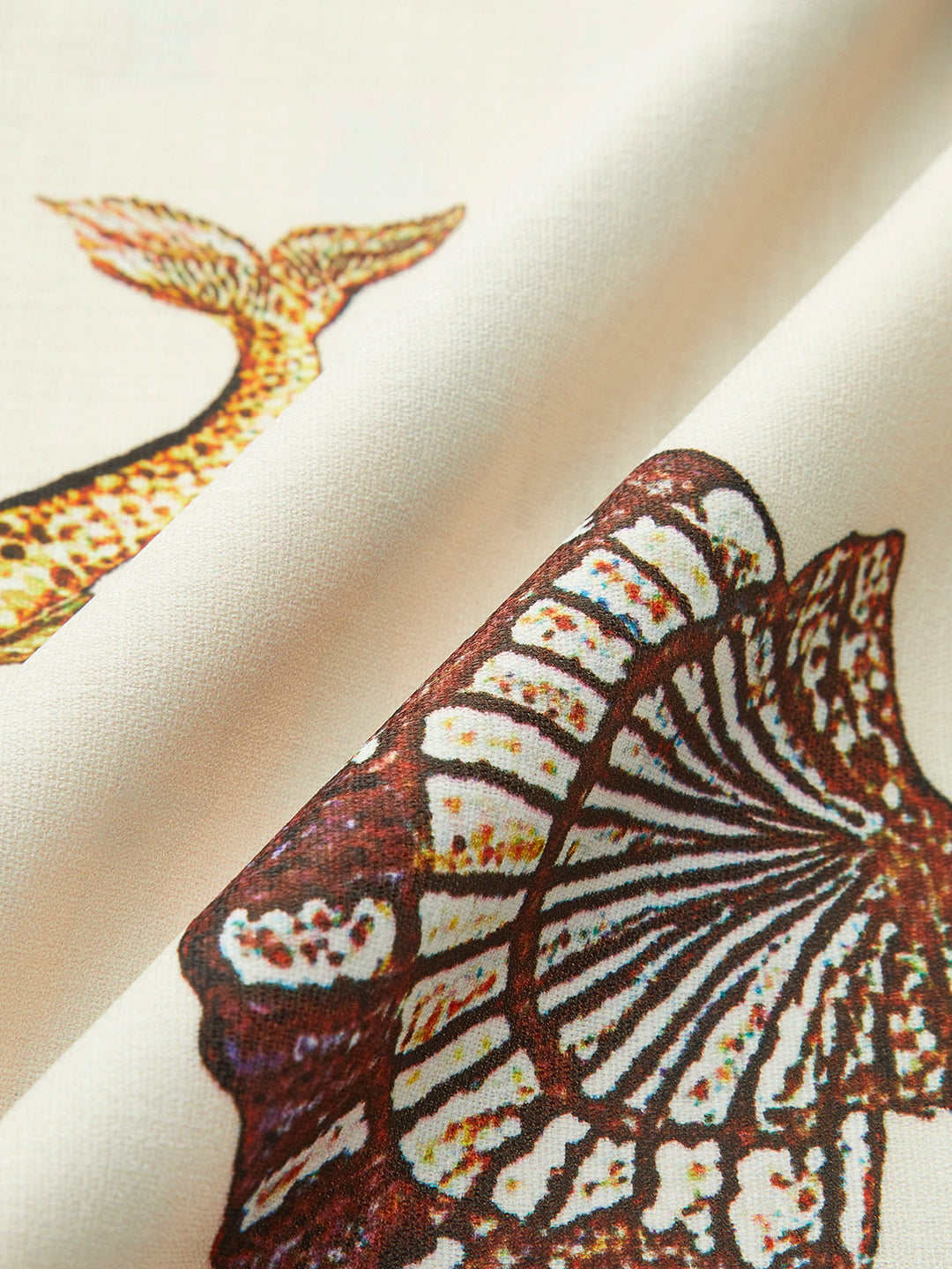 Printed Shirt With Drawstring Pants Set