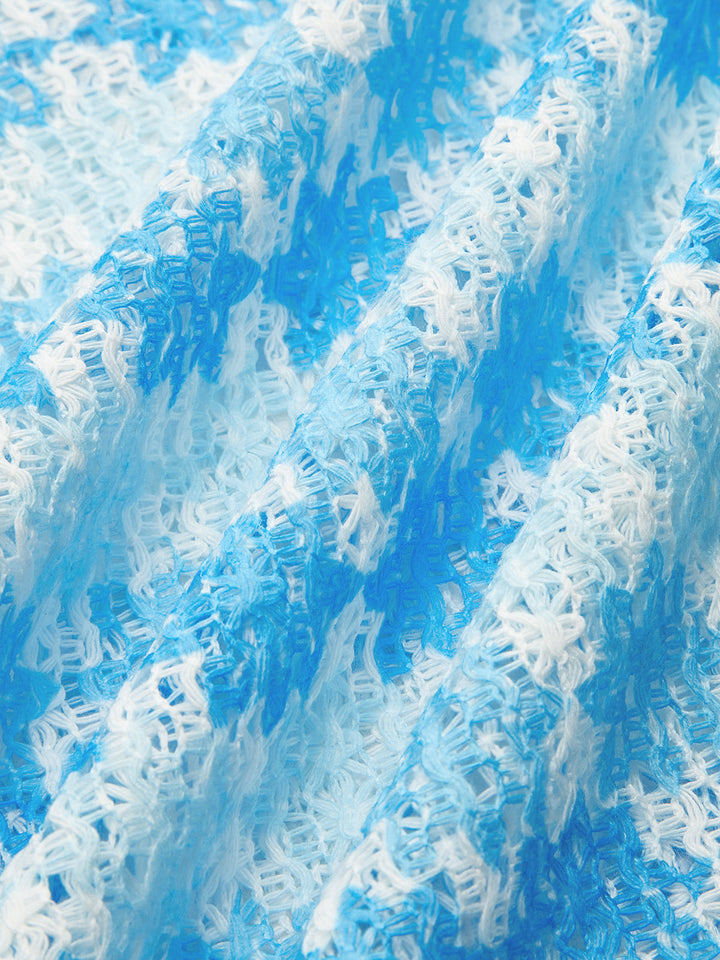 Tie-Back Crochet Halter Pants Set