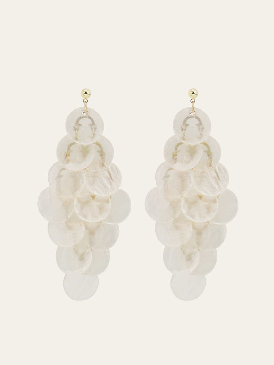 Shell Chandelier Earrings