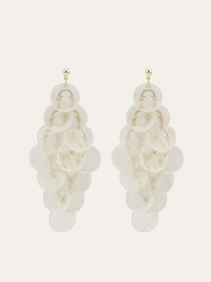 Shell Chandelier Earrings