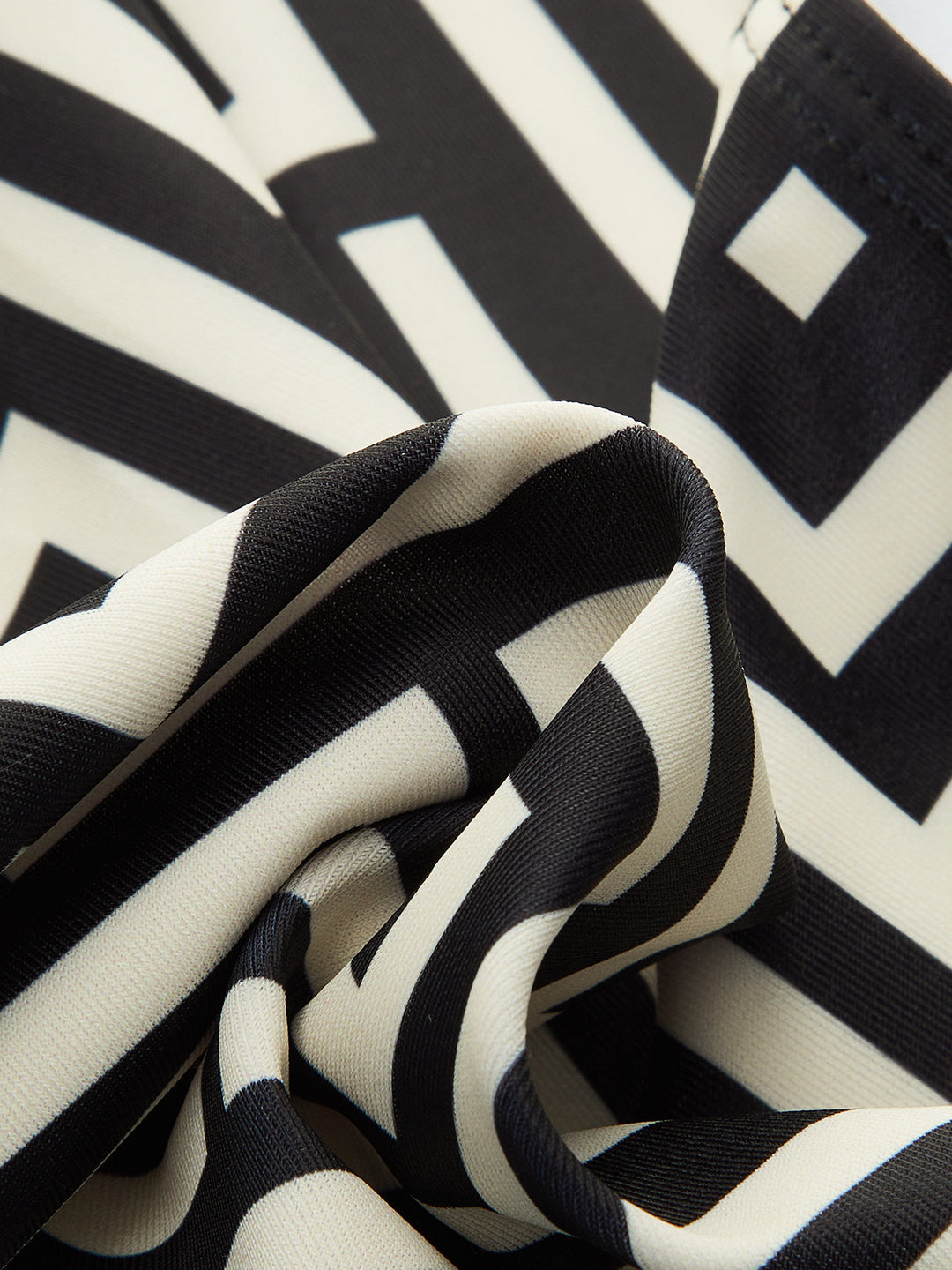 Geometric Print Bikini Set