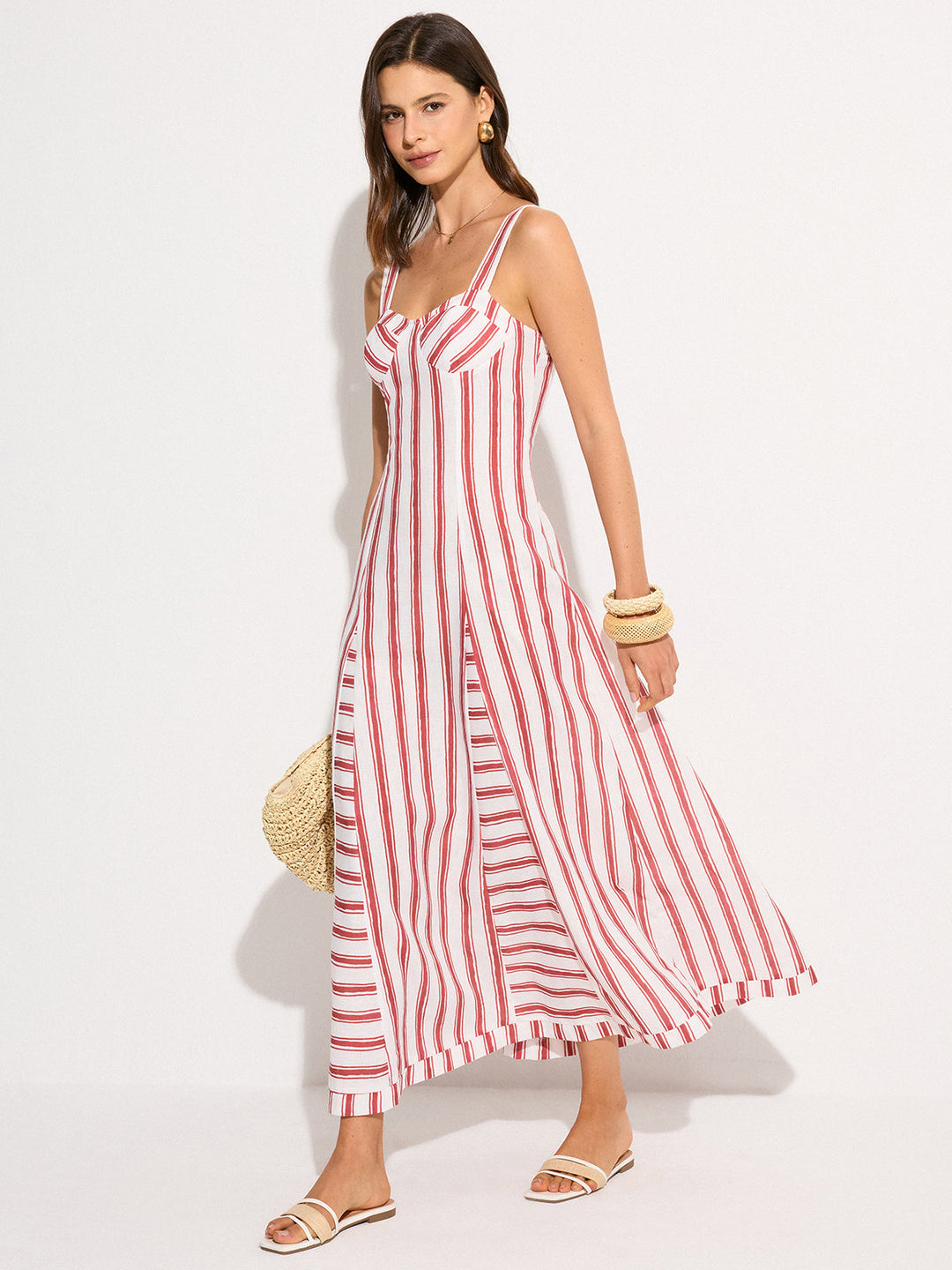 Striped Maxi Dress
