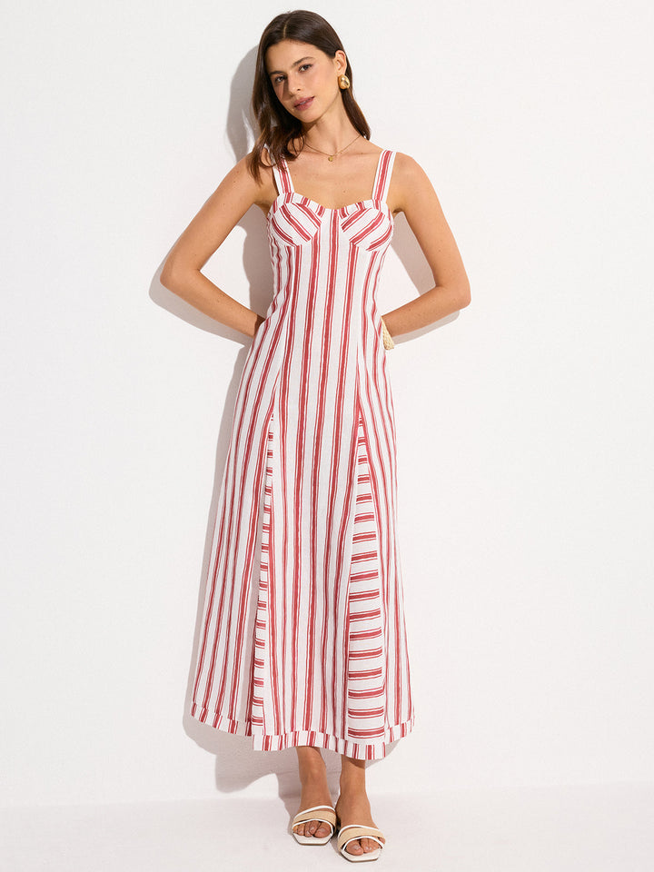 Striped Maxi Dress