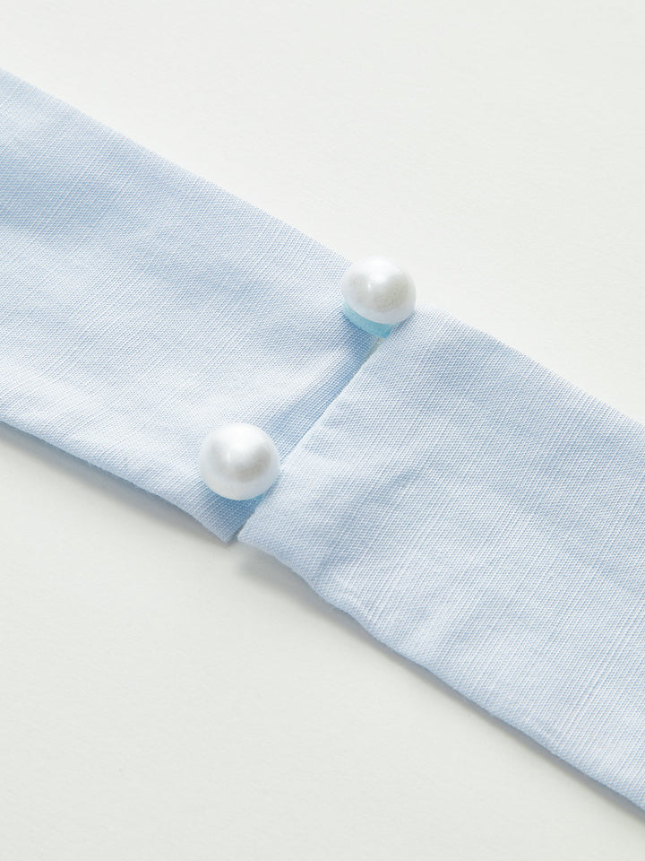 Halter Neck Top and Drawstring Skirt Set