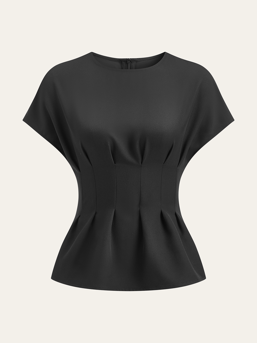 Pleated Waist Top
