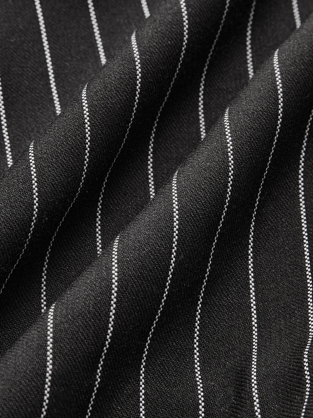 Belted Striped Shorts