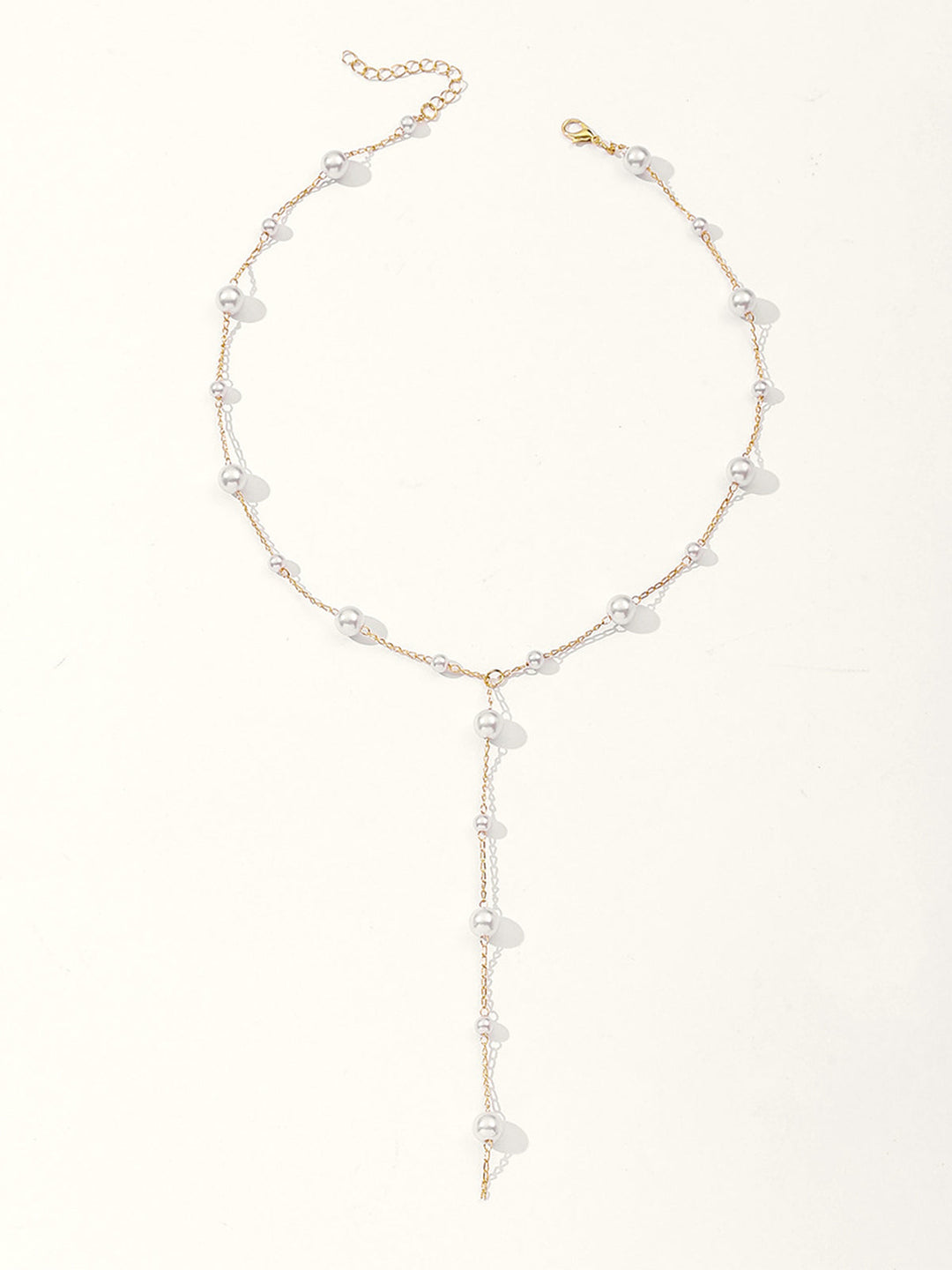 Pearl Drop Y-Necklace