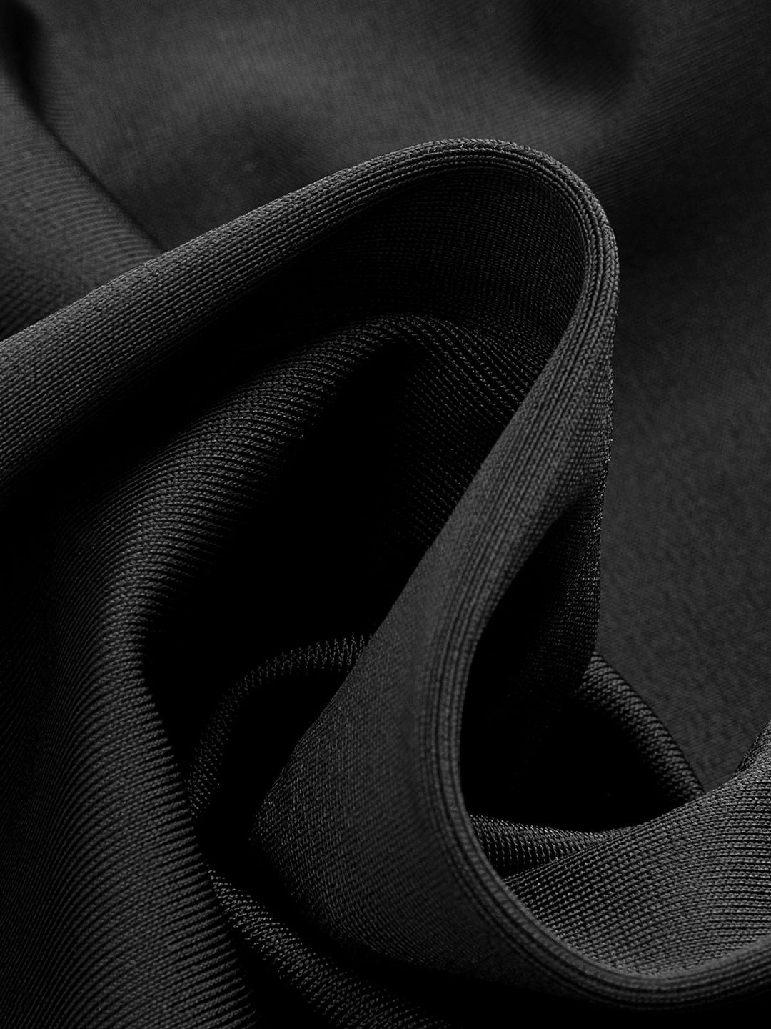 Deep V-Neck Ruched One-Piece Swimsuit