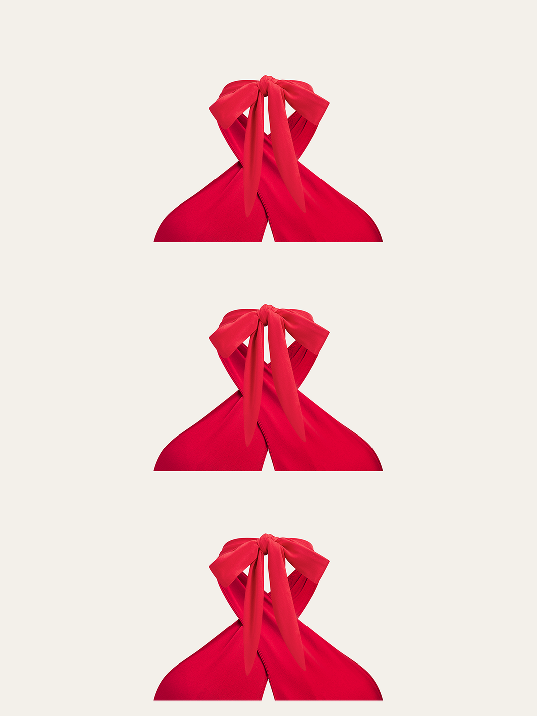 Cross Halter Backless Top