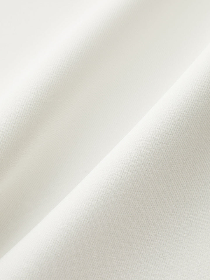 Faux Leather 2-Tone Waist Wide-Leg Pants