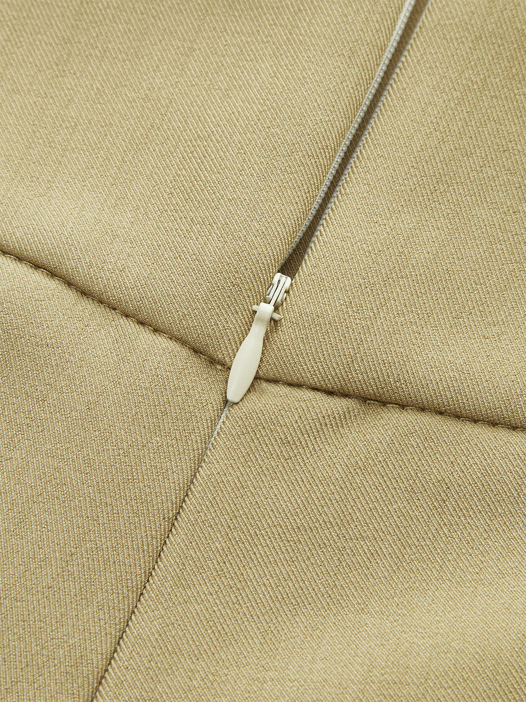 Asymmetric Ruched Mid-Waisted Pants