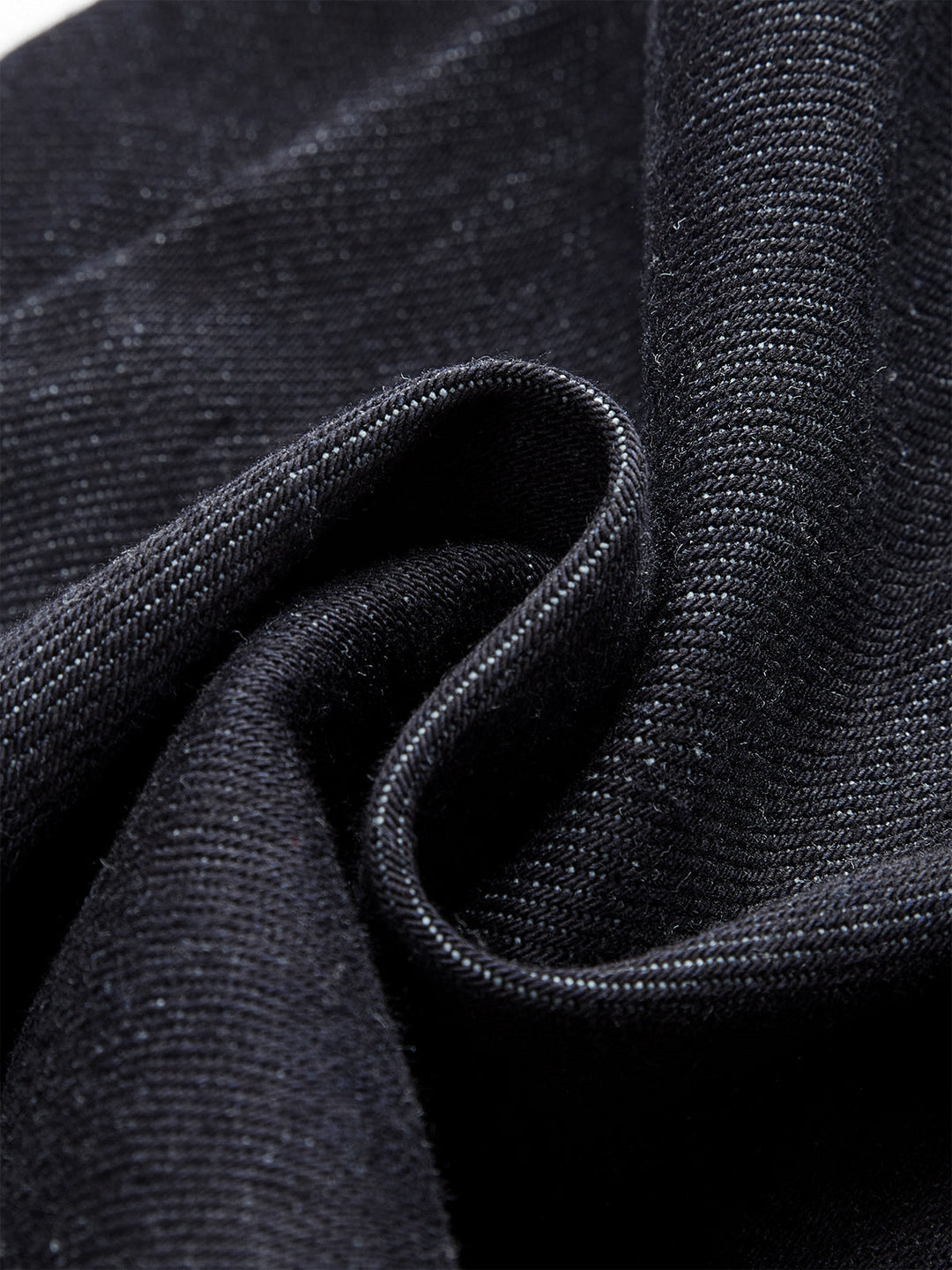 Contrast Trim Denim Shorts