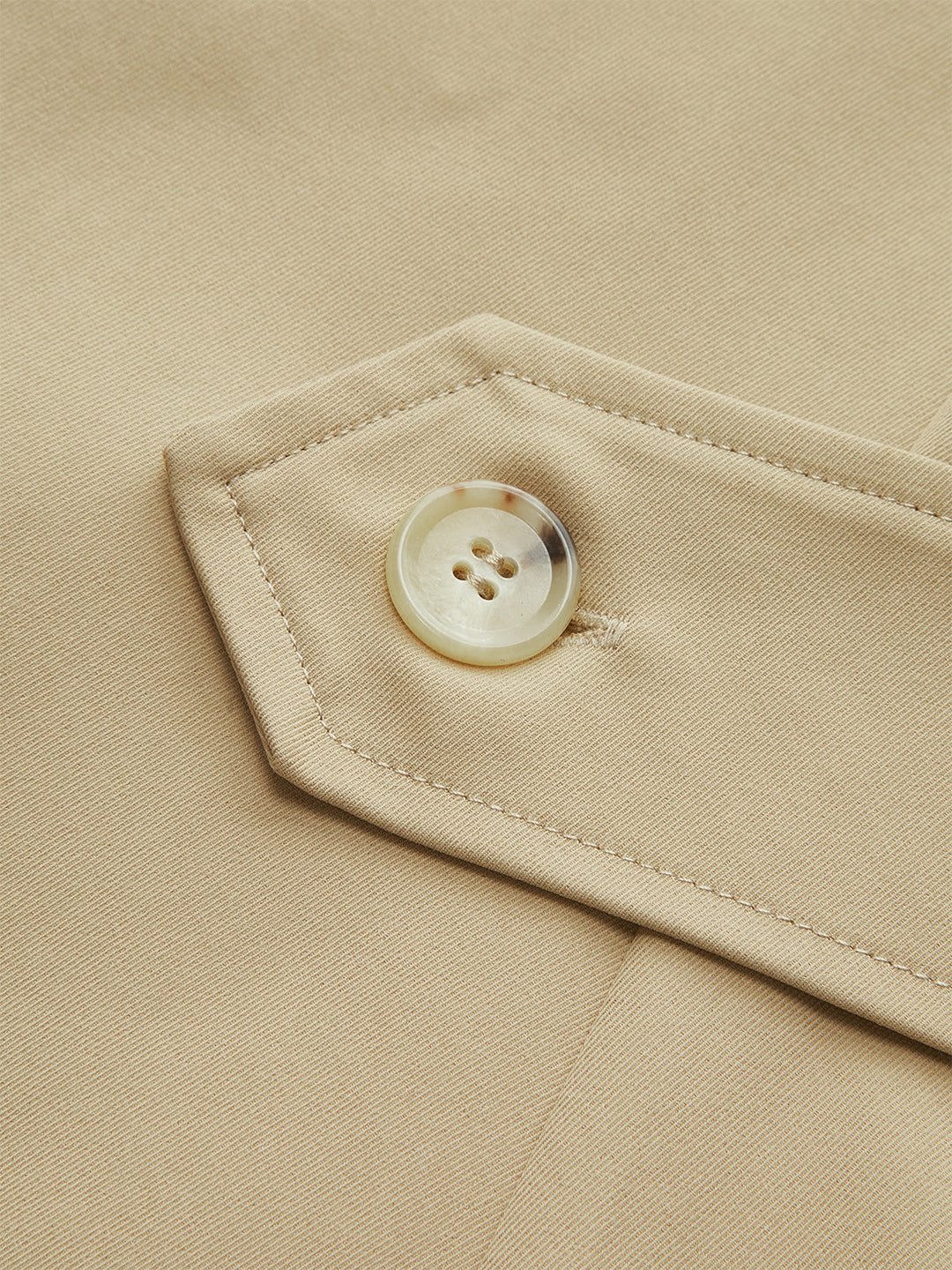 Pocketed Lace-Up Mini Dress