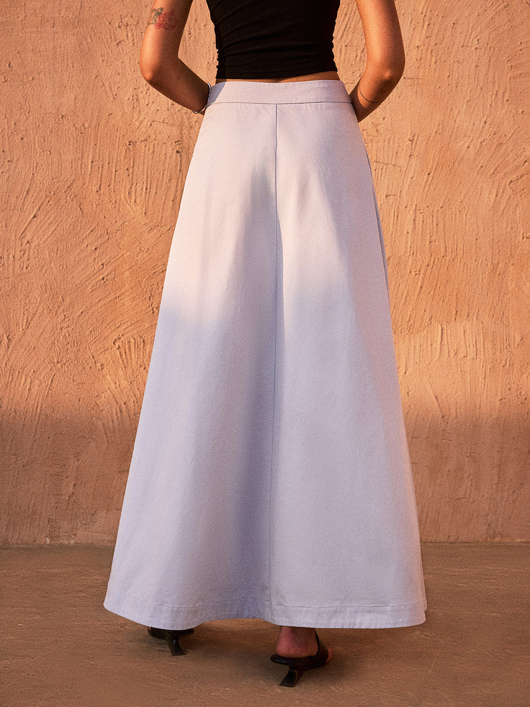 Button-Down Maxi Skirt
