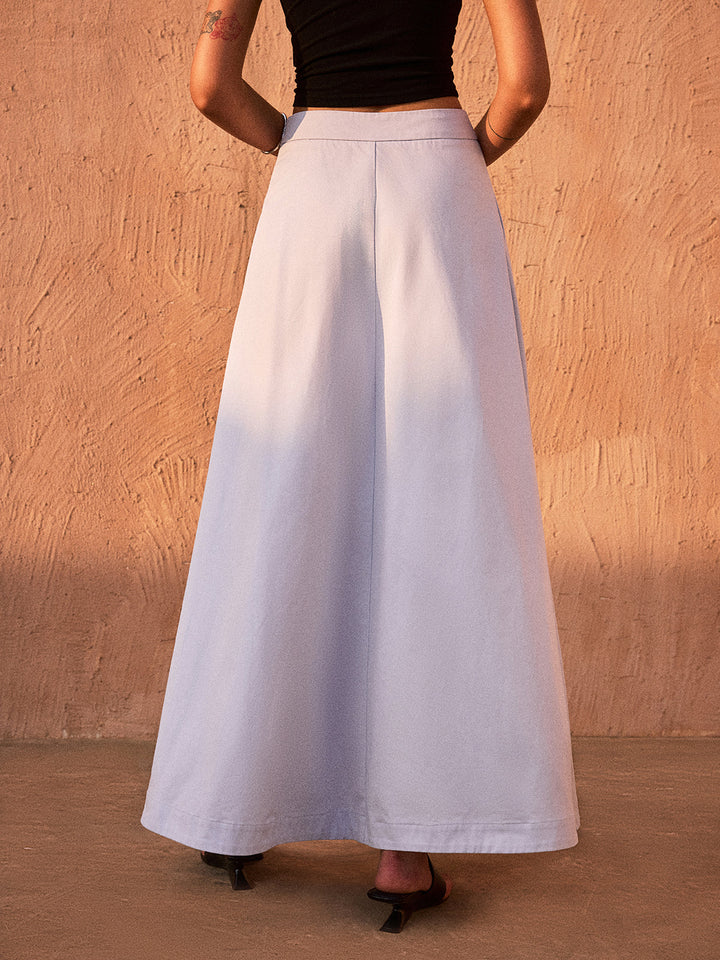Button-Down Maxi Skirt