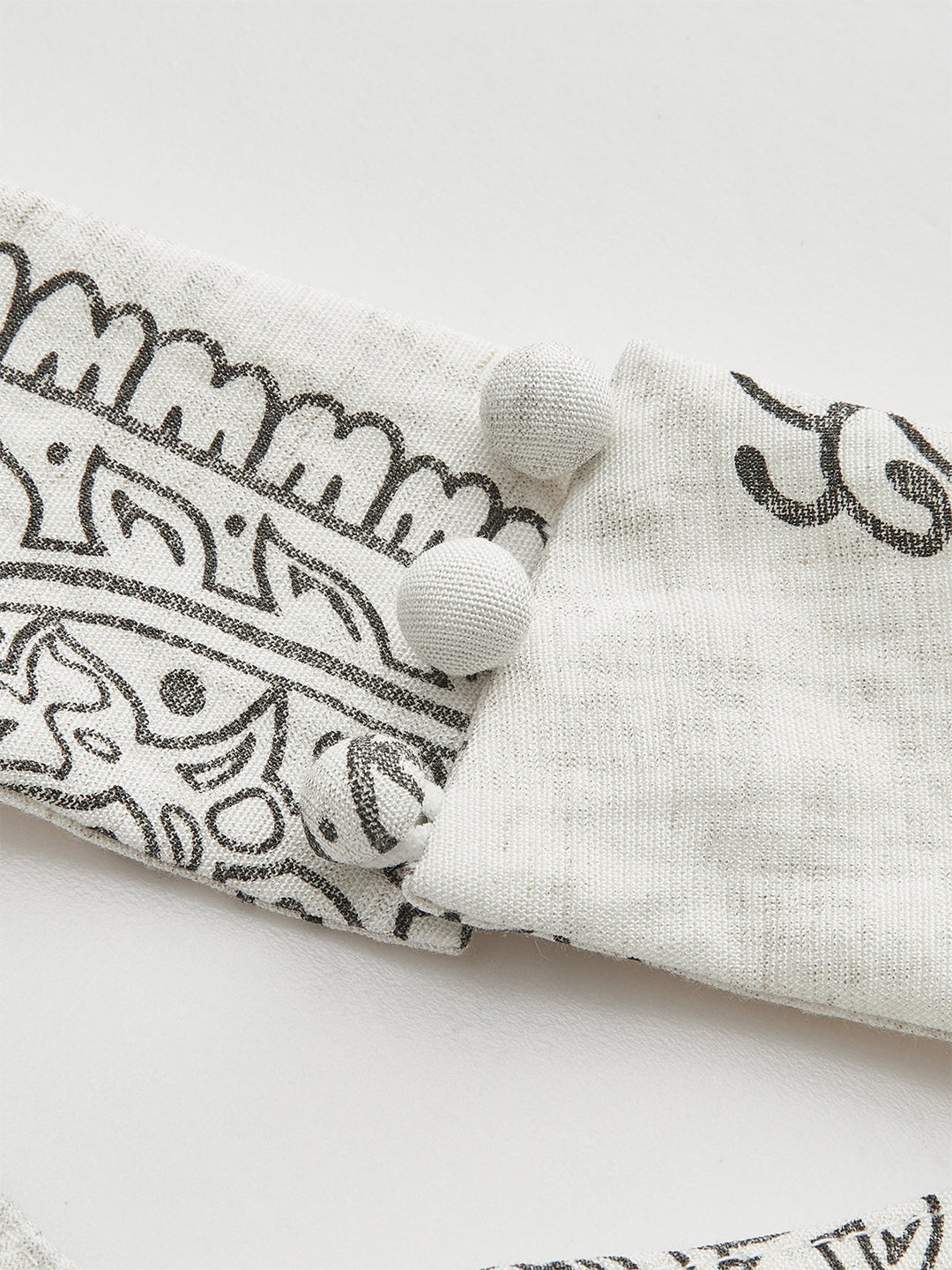 Boho Print Halter Backless Top