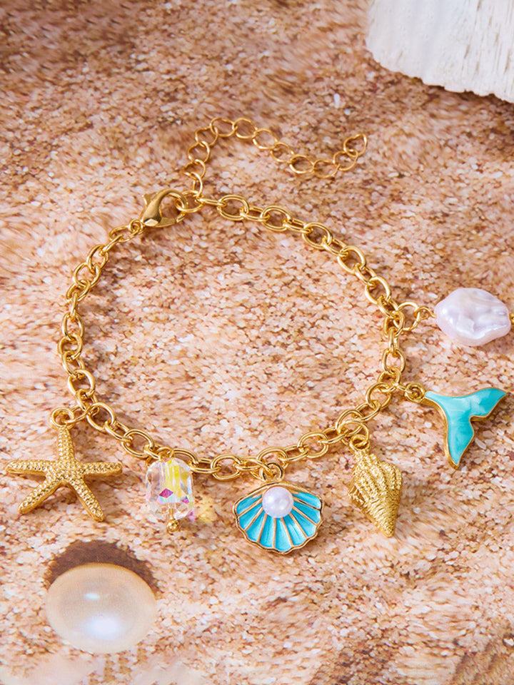 Ocean Inspired Charm Bracelet