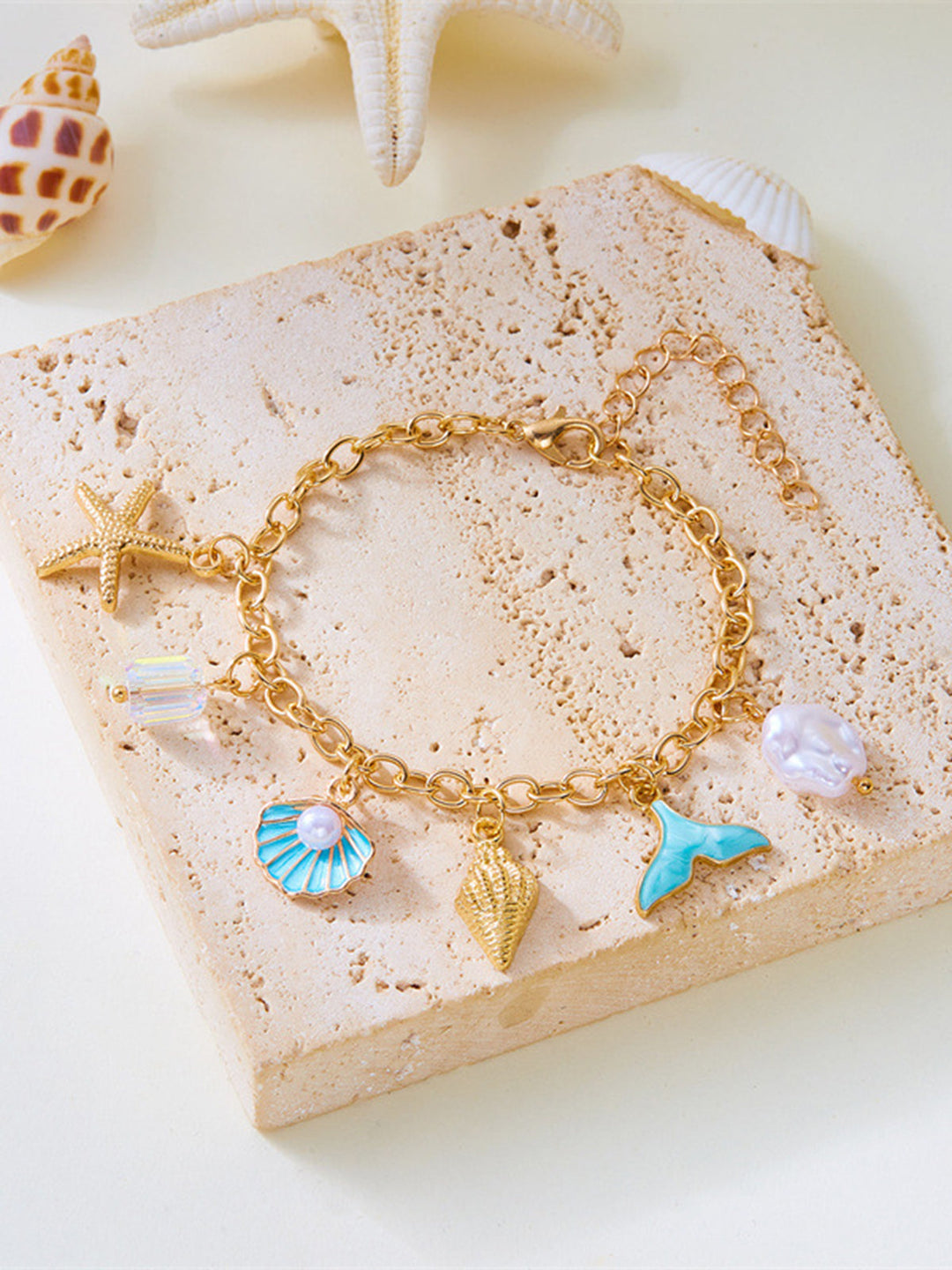 Ocean Inspired Charm Bracelet