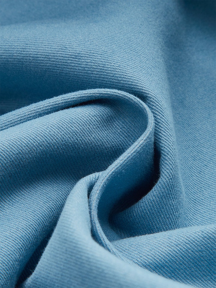 V-Neck Peplum Blouse