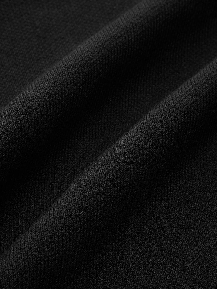 Knitted Peplum Vest Cardigan