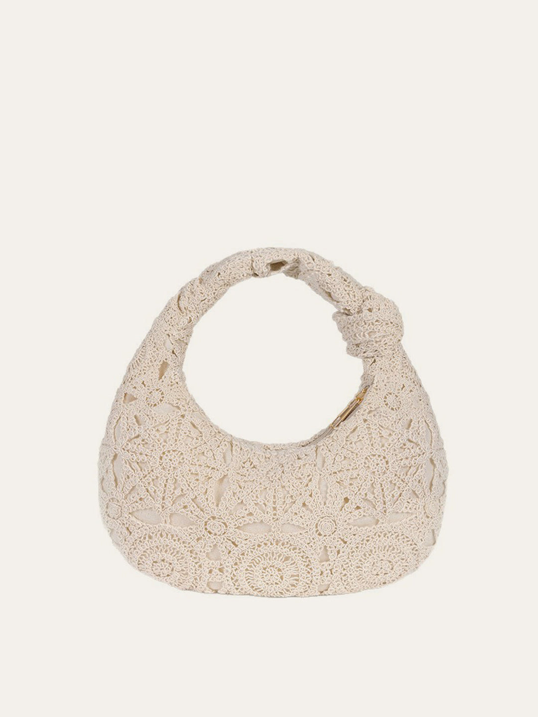Crochet Knotted Handle Bag