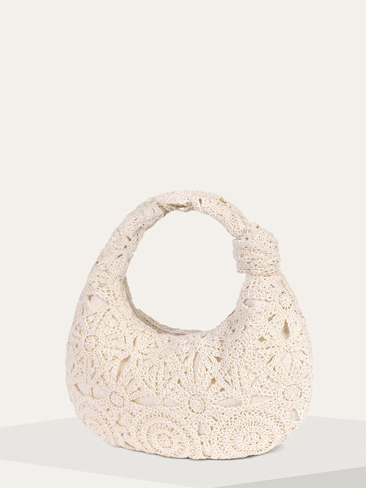 Crochet Knotted Handle Bag