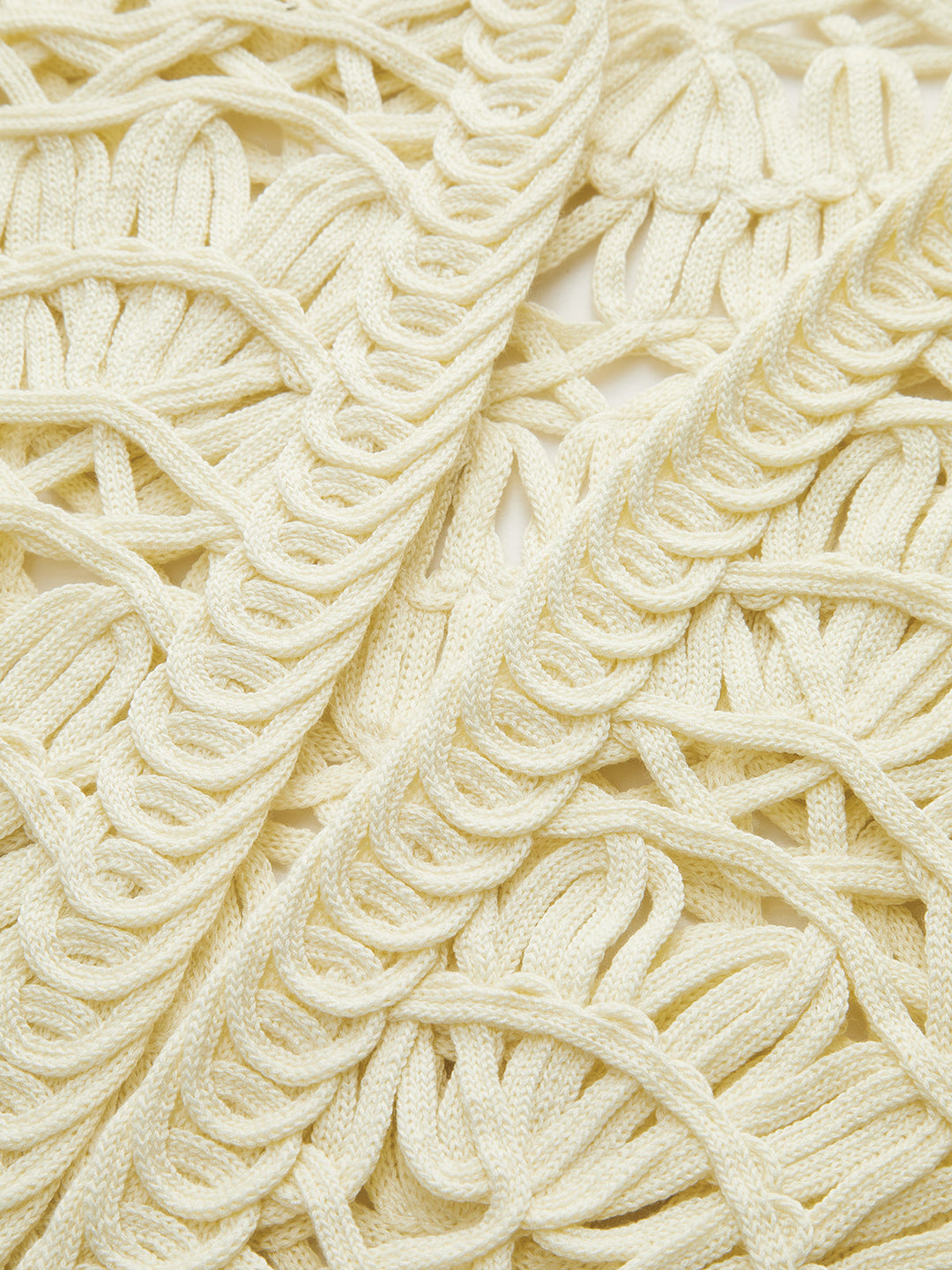 Shell Embellished Crochet Vest