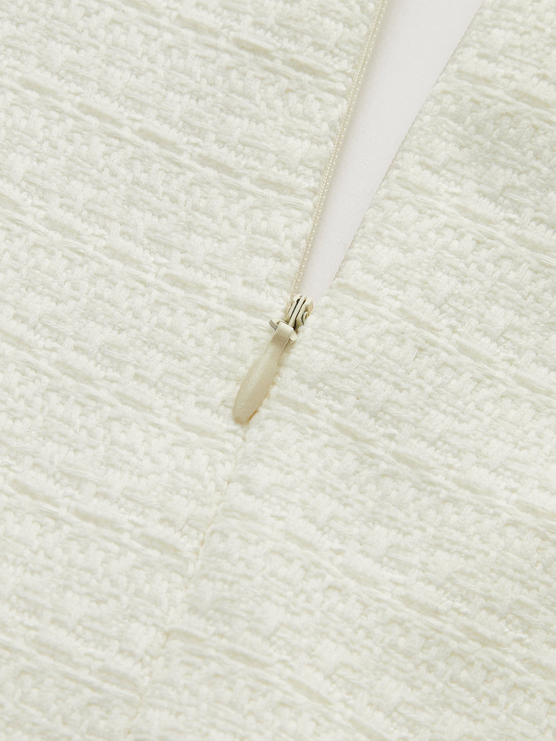 Textured V-Neck Peplum Top