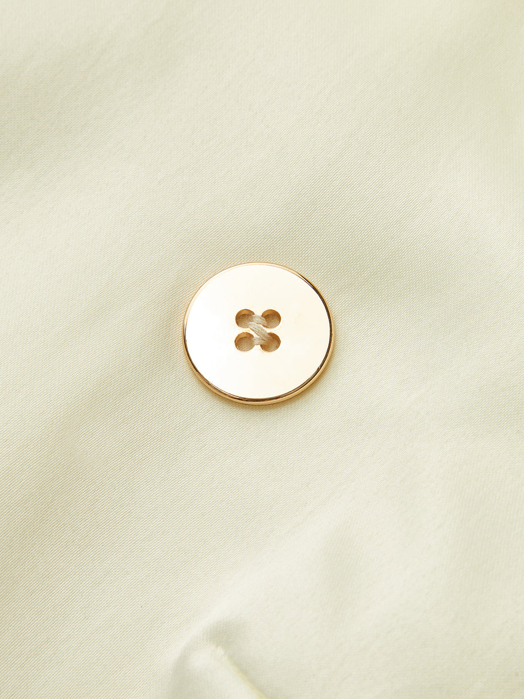 Asymmetric Button Cropped Blouse