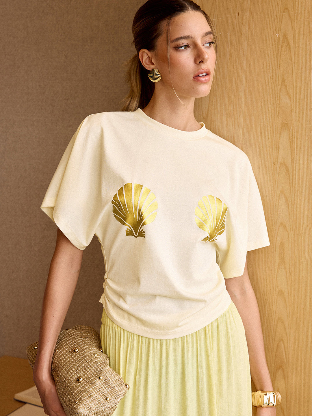 Shell Print T-Shirt