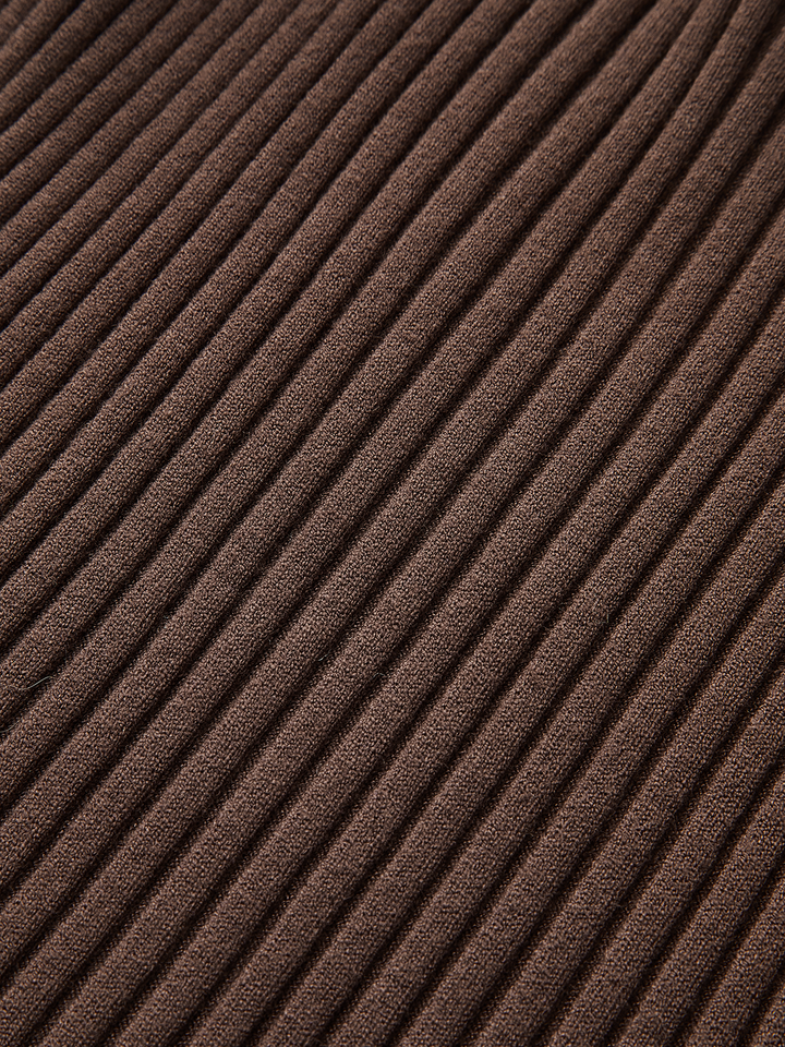 Mock Neck Sheer Paneled Sleeveless Top