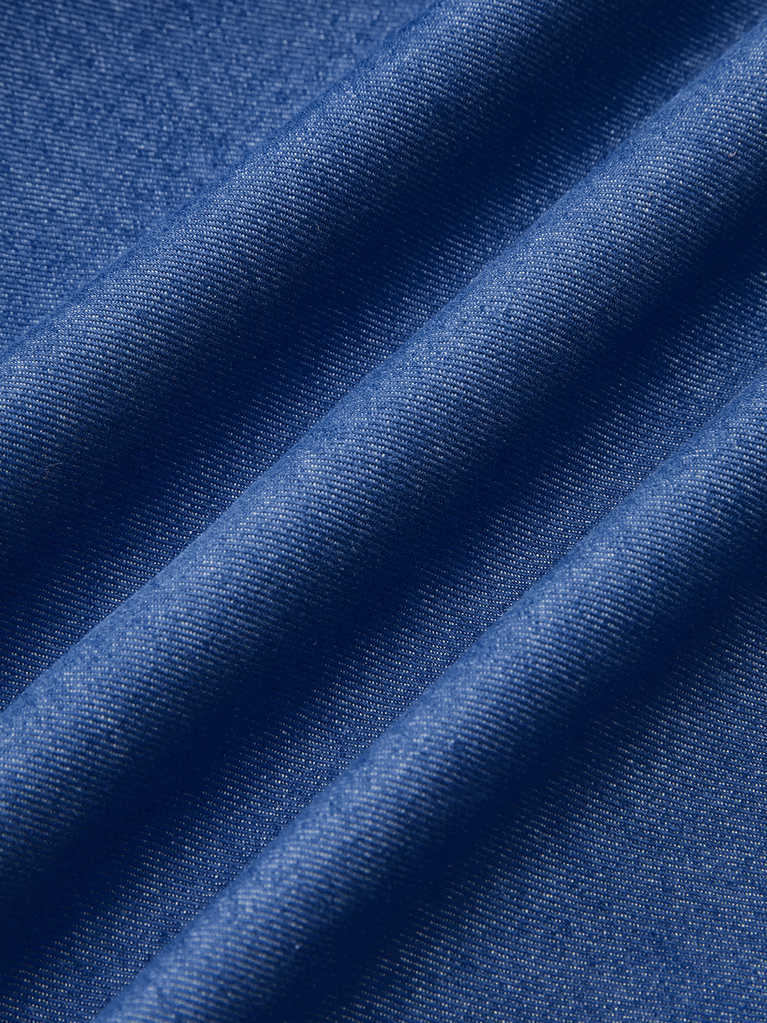 Ruched Polo-Collar Button-Front Midi Dress