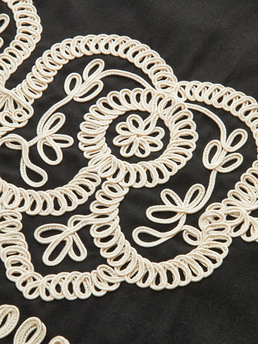 Sleeveless Embroidery Mini Dress