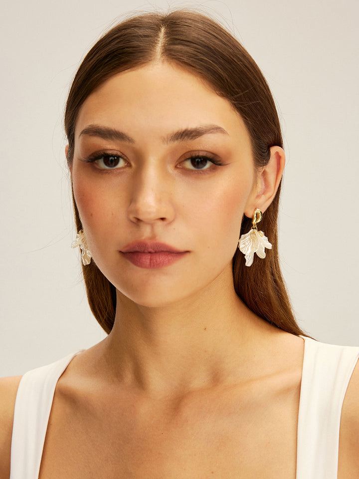 Floral Drop Earrings