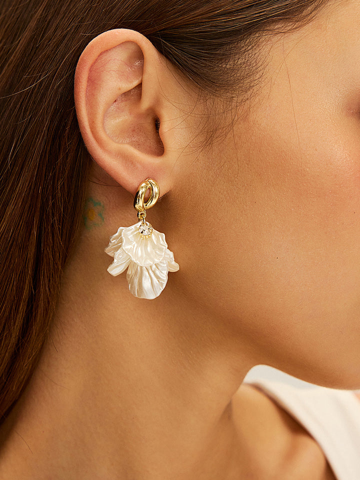 Floral Drop Earrings