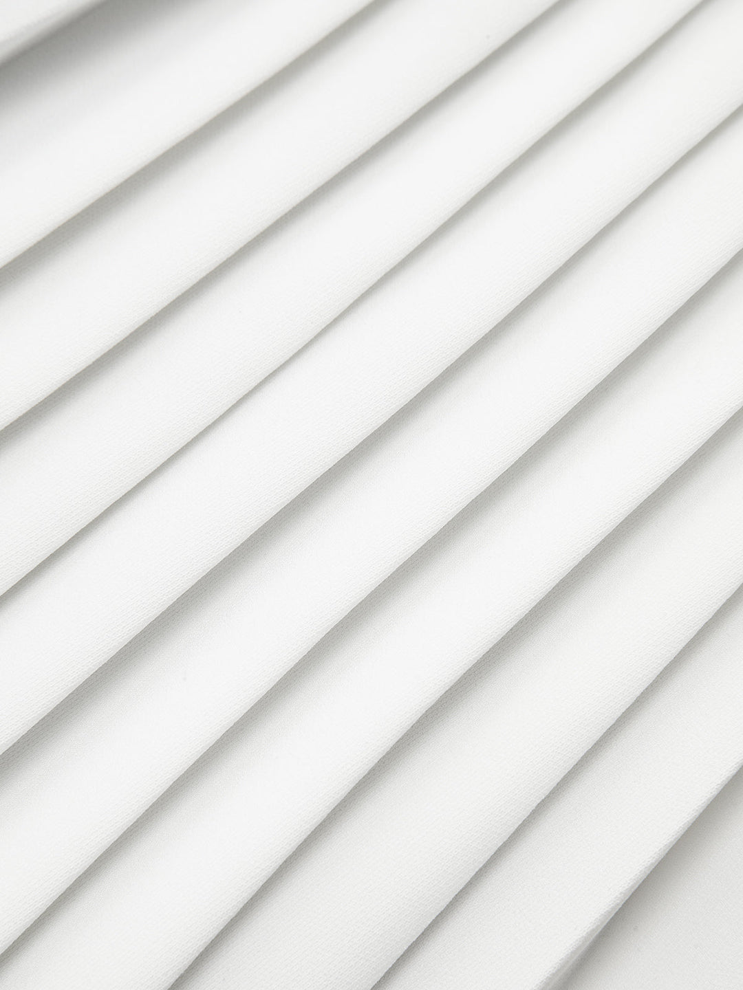 Contrast Pleated Panel Mini Skirt