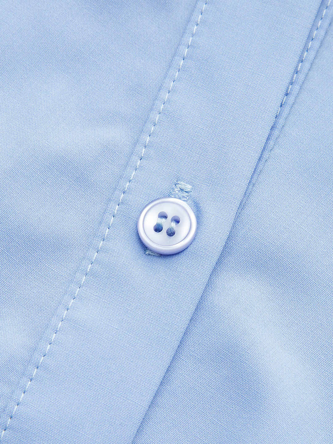 Lace Trim Asymmetric Hem Shirt Dress