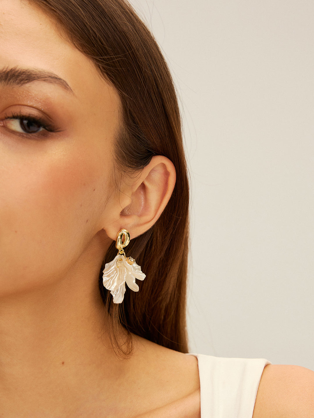 Floral Drop Earrings