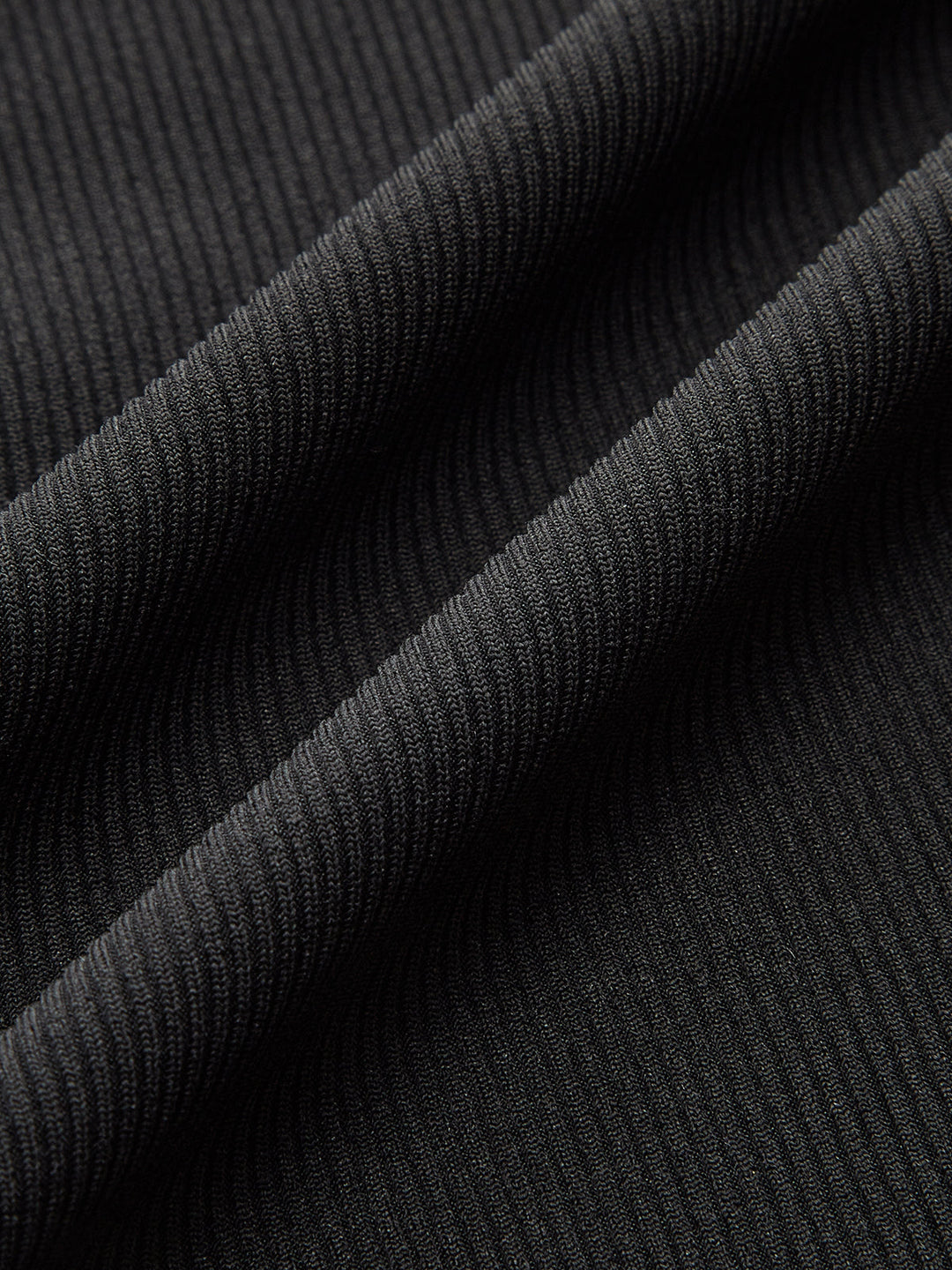 Polka Dot Panel Mock Neck Top