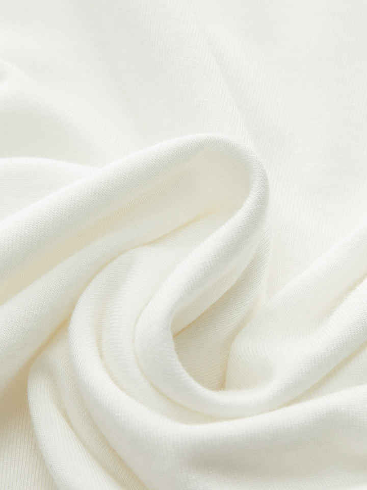 Ruched Waist Long-Sleeve Top