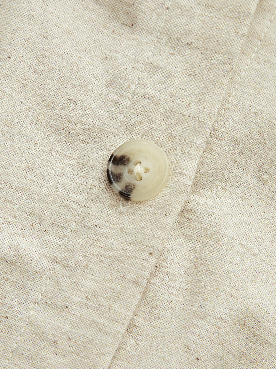 Faux Leather Panel Shirt Dress