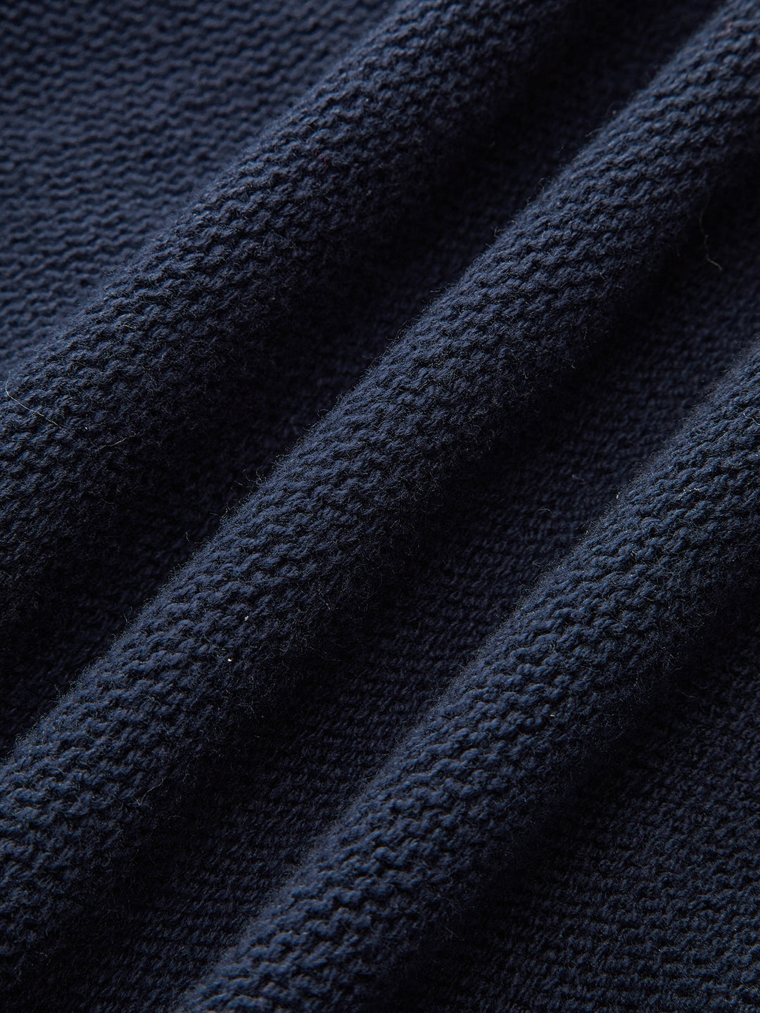 Cable-Knit Button V-Neck Vest