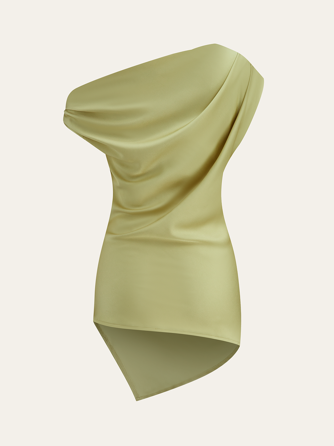 One-Shoulder Ruched Top