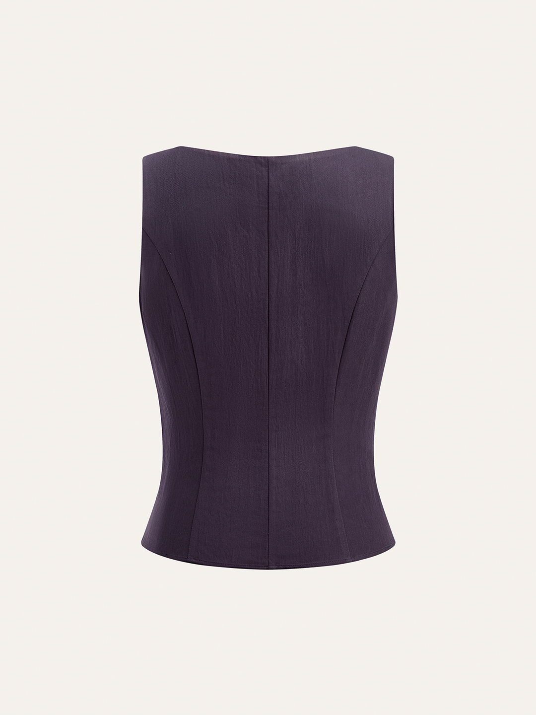 Cotton Blend Sleeveless Top and Pants Set