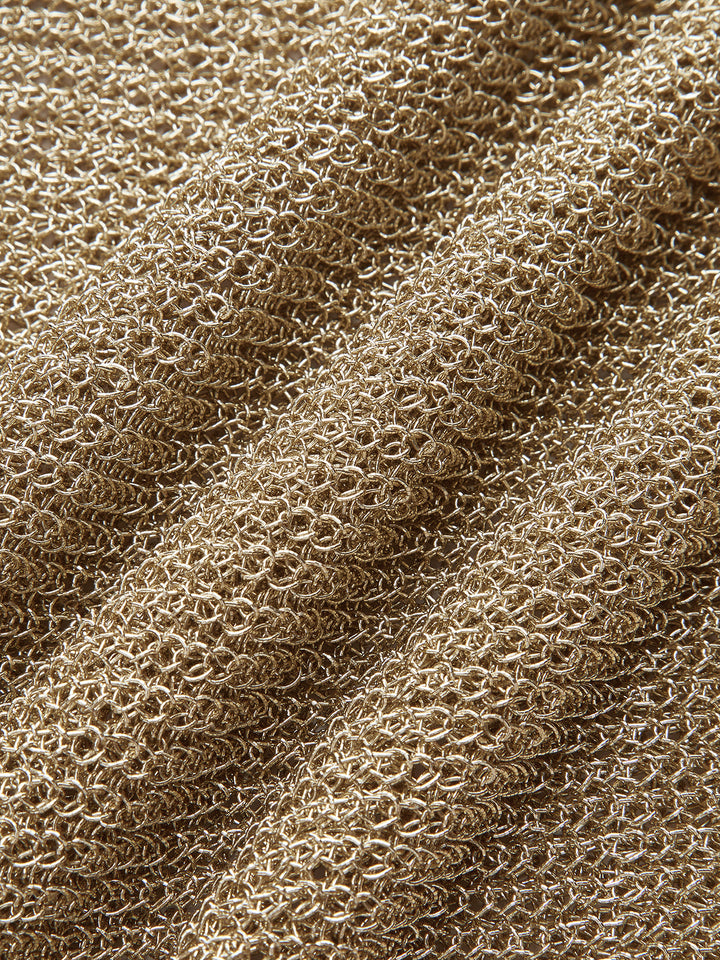 Knit Sleeveless Vest with Scarf